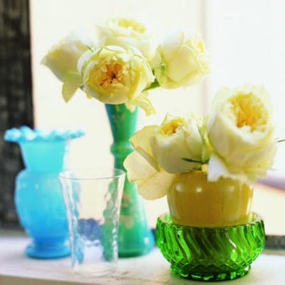 Cabbage rose bouquet